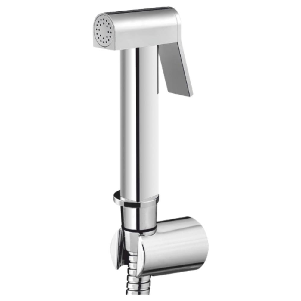 Health Faucet with 1.5 mtr. CP Flexible Hose (SS 304) & ABS Holder